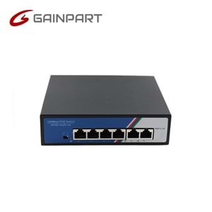 GAINPART GNP-PS1004 4Port 4+2 POE 10M/100M Switch