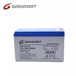 GAINPART GNP-12V7LB Battery 12V7AH High Quality