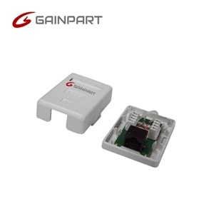 Gainpart GNP-SMB-CAT6-ART Surface Mount Box/One-port/CAT6/UTP