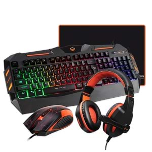 MT-C500 - Gaming Mouse Keyboard 4 in 1 combo ENG
