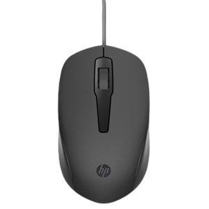 HP Mouse Wired 100, Black