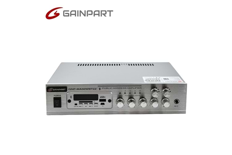 GAINPART GNP-MA50WBT2Z - Amplifier PA-50UZ 50w 2 Zone